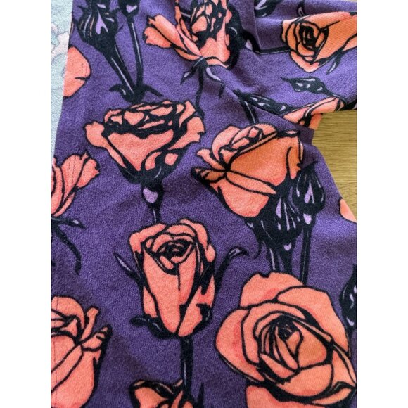 Lularoe Women's Open Front Floral Soft Stretch Knit Cardigan Sweater‎ Size Small - Picture 9 of 16